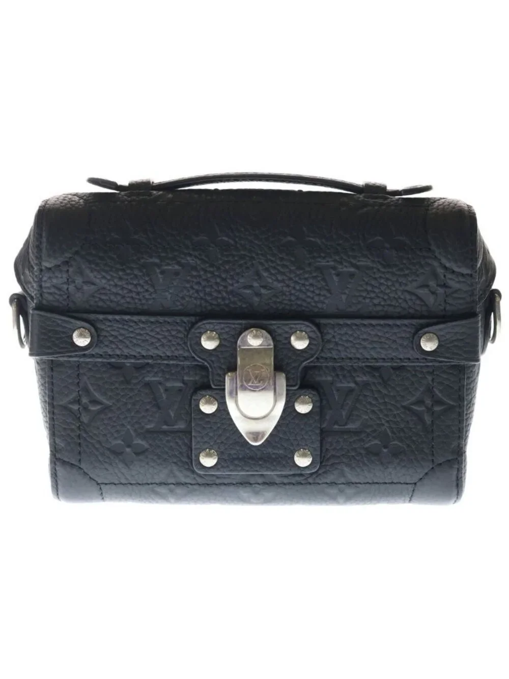 Louis Vuitton Taurillon Monogram Soul Trunk Leather 2-Way Shoulder Bag